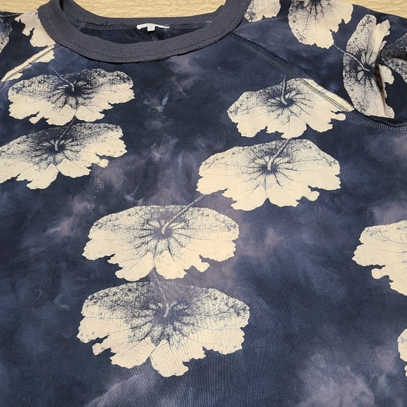 Easel Floral crew neck sweatshirt size M - Picture 2 of 6